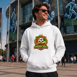 Victory Portugal football tournament unisex hoodies