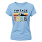 60th Birthday Ladies Tshirt Vintage 1966 Retro Mountain Sunset