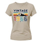 60th Birthday Ladies Tshirt Vintage 1966 Retro Mountain Sunset