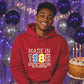 Vintage Edition Personalised Happy Birthday hoodie