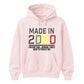 Vintage Edition Personalised Happy Birthday hoodie