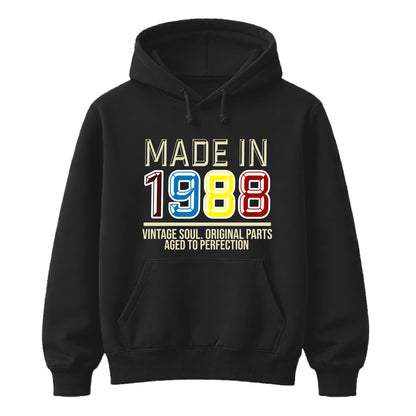 Vintage Edition Personalised Happy Birthday hoodie