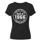 60th Birthday Ladies Tshirt Made in 1966 Limited Edition Vintage