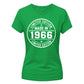 60th Birthday Ladies Tshirt Made in 1966 Limited Edition Vintage
