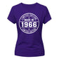 60th Birthday Ladies Tshirt Made in 1966 Limited Edition Vintage