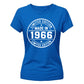 60th Birthday Ladies Tshirt Made in 1966 Limited Edition Vintage