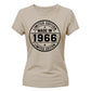 60th Birthday Ladies Tshirt Made in 1966 Limited Edition Vintage