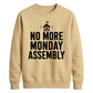Vintage No More Monday Assembly School Leavers sweatshirt