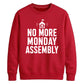 Vintage No More Monday Assembly School Leavers sweatshirt
