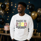 Vintage Retro Soul Classic Personalised Happy Birthday Sweatshirt