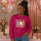 Vintage Retro Soul Classic Personalised Happy Birthday Sweatshirt
