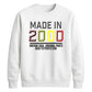 Vintage Retro Soul Classic Personalised Happy Birthday Sweatshirt