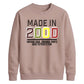 Vintage Retro Soul Classic Personalised Happy Birthday Sweatshirt