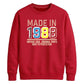 Vintage Retro Soul Classic Personalised Happy Birthday Sweatshirt
