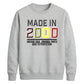 Vintage Retro Soul Classic Personalised Happy Birthday Sweatshirt