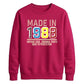 Vintage Retro Soul Classic Personalised Happy Birthday Sweatshirt