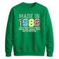Vintage Retro Soul Classic Personalised Happy Birthday Sweatshirt