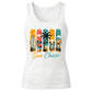 Vintage Summer Beach Sun Chase Ladies Tank Top