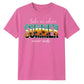 Vintage Tropical Sunset Beach Slogan Print Unisex T-Shirt