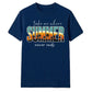 Vintage Tropical Sunset Beach Slogan Print Unisex T-Shirt