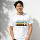 Vintage Tropical Sunset Beach Slogan Print Unisex T-Shirt
