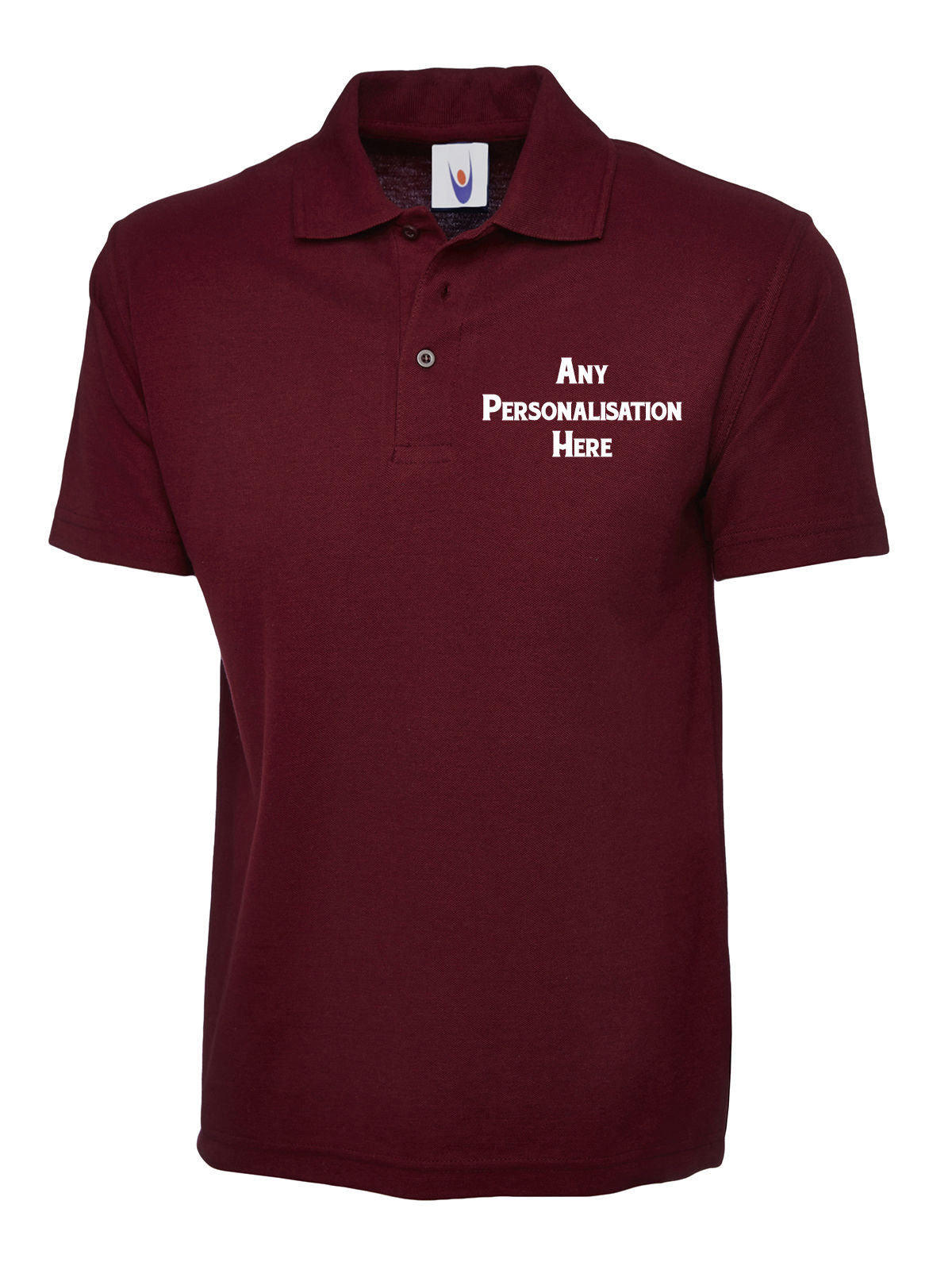Custom Embroidered Men Polo Tshirt, Personalised Text/Design Shirt, Digitized Company Logo Monogrammed Polo Tee, Special Gift for Golf Lover