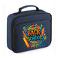 Welcome Back To School Lunch Cooler Bag, Insulated, Durable & Stylish For Kids, Perfect For School Front Zip Pocket Lunch Box Tote M8478