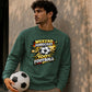 Weekend Forecast Sport football tournament sweatshirt FiFa World Cup Mockup Dad