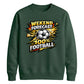 Weekend Forecast Sport football tournament sweatshirt FiFa World Cup Mockup Dad