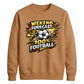 Weekend Forecast Sport football tournament sweatshirt FiFa World Cup Mockup Dad
