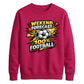 Weekend Forecast Sport football tournament sweatshirt FiFa World Cup Mockup Dad