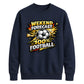 Weekend Forecast Sport football tournament sweatshirt FiFa World Cup Mockup Dad