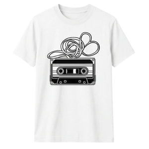 Retro Cassette Tape Graphic Unisex T-Shirt