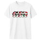 Charming line-up of five snowman Christmas Unisex T-Shirt