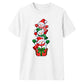 Delightful stacked snowmen graphic Christmas Unisex T-Shirt