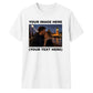 Lovely Personalised Family Picture Text Top unisex t-shirt