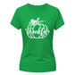 White pumpkin thankful script Thanksgiving Ladies T-Shirt
