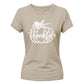 White pumpkin thankful script Thanksgiving Ladies T-Shirt