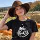 White pumpkin thankful script Thanksgiving Ladies T-Shirt