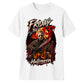 Scary hockey mask killer graphic Halloween Unisex t-shirt