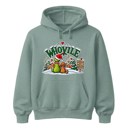 Whoville heartwarming friendship Christmas Unisex Hoodie