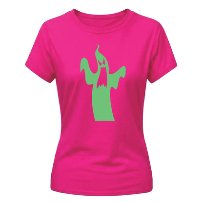 Wicked floating phantom Glow in the Dark Ladies T-Shirt