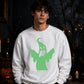 Wicked phantom graphic Glow in the Dark Unisex Sweatshirt