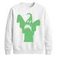 Wild screeching ghoul Glow in the Dark Unisex Sweatshirt