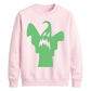 Wild screeching ghoul Glow in the Dark Unisex Sweatshirt