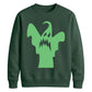 Wild screeching ghoul Glow in the Dark Unisex Sweatshirt
