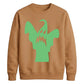 Wild screeching ghoul Glow in the Dark Unisex Sweatshirt