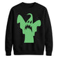 Wild screeching ghoul Glow in the Dark Unisex Sweatshirt