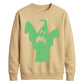 Wild screeching ghoul Glow in the Dark Unisex Sweatshirt