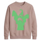 Wild screeching ghoul Glow in the Dark Unisex Sweatshirt